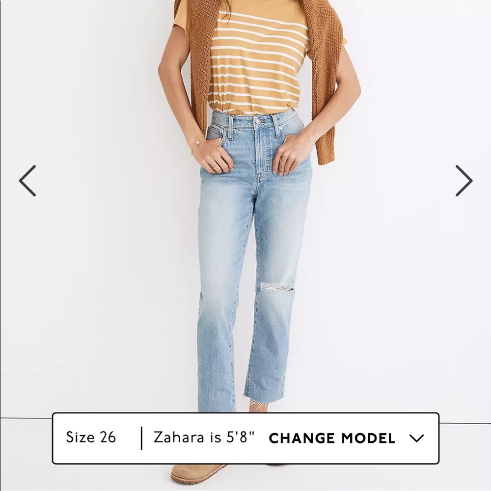 Madewell Curvy Perfect Vintage Jean